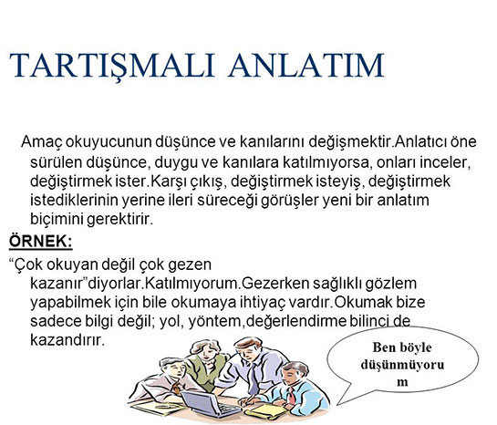 Tartışmacı Anlatım Örnekleri Türleri ve Özellikleri